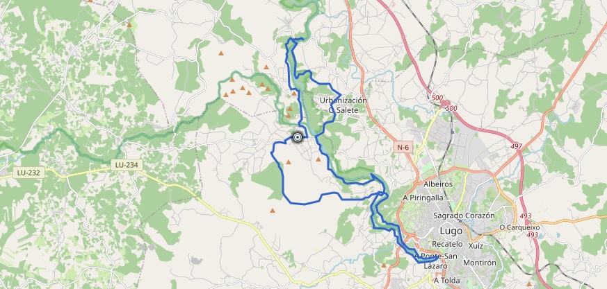 Ruta de los pescadores (Lugo)